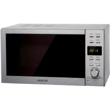 SENCOR SMW 6022 szabadonálló mikrohullámú sütő, 20 l, 800 W, rozsdamentes acél