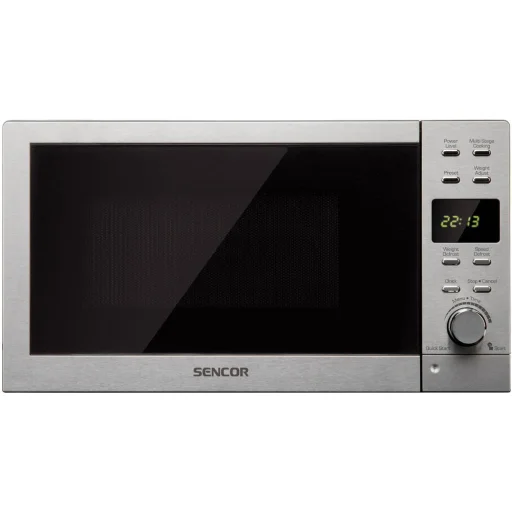 SENCOR SMW 6022 voľne stojaca mikrovlnná rúra, 20 l, 800 W, nerezová oceľ - 2