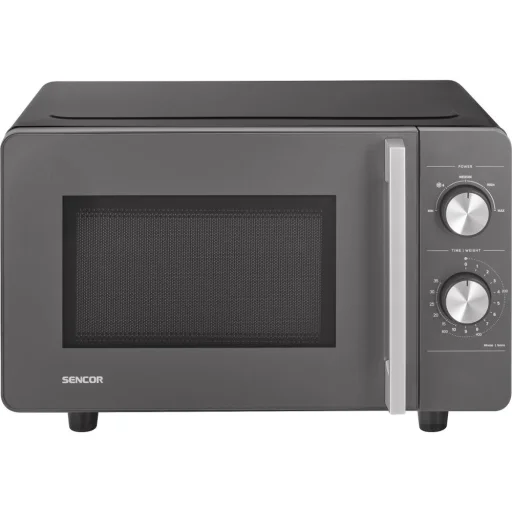 SENCOR SMW 7020BK flatbed mikrohullámú sütő, 20 l, 700 W, fekete - 3