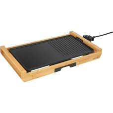 SENCOR SBG 206BK stolný elektrický gril, 1800 W, 43 × 23 cm, čierny