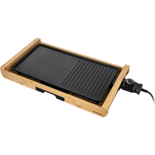 SENCOR SBG 206BK asztali elektromos grillsütő, 1800 W, 43×23 cm, fekete - 3
