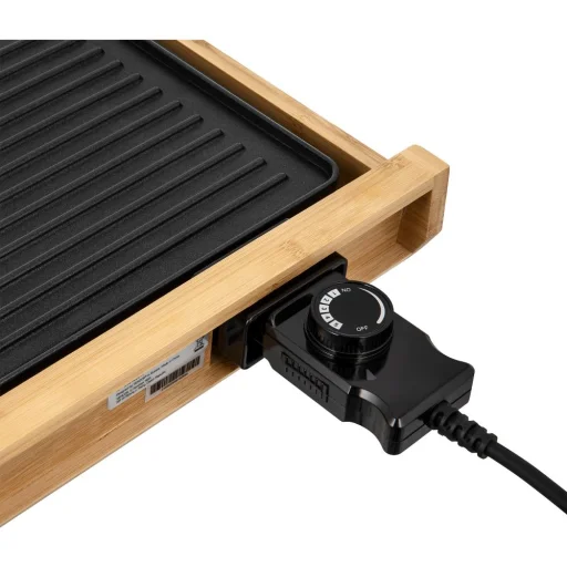 SENCOR SBG 206BK asztali elektromos grillsütő, 1800 W, 43×23 cm, fekete - 5