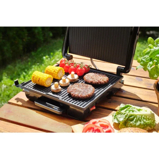 SENCOR SBG 3710SS kontakt grillsütő, 2000 W, ezüst-fekete - 11