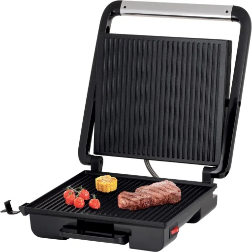 SENCOR SBG 3710SS kontakt grillsütő, 2000 W, ezüst-fekete - 3