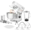 SENCOR STM 3760WH konyhai robotgép 4,5 l rozsdamentes acéledénnyel, turmixgéppel és húsdarálóval, fehér thumbnail