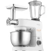 SENCOR STM 3760WH konyhai robotgép 4,5 l rozsdamentes acéledénnyel, turmixgéppel és húsdarálóval, fehér thumbnail