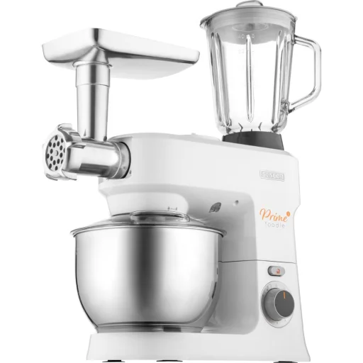SENCOR STM 3760WH kuchynský robot so 4,5 l nerezovou misou, mixérom a mlynčekom na mäso, biely - 5