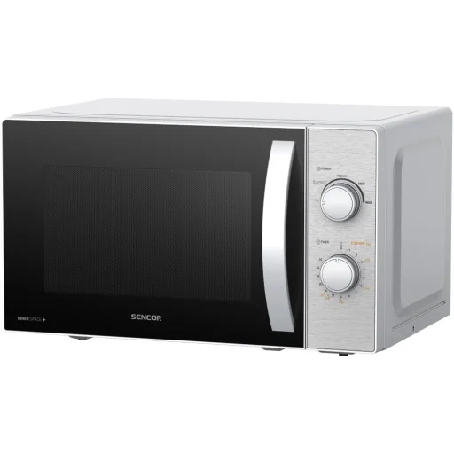 SENCOR SMW 2120SS mikrohullámú sütő, 20 l, 700 W, rozsdamentes acél - 1