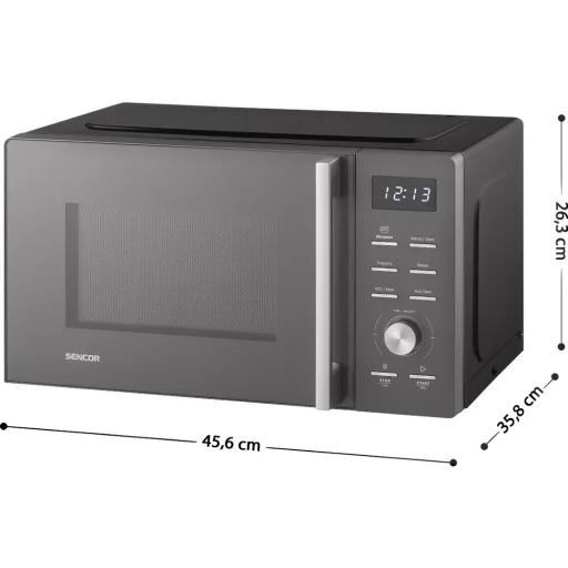 SENCOR SMW 5019BK mikrovlnná rúra, 20 l, 700 W, čierna - 2