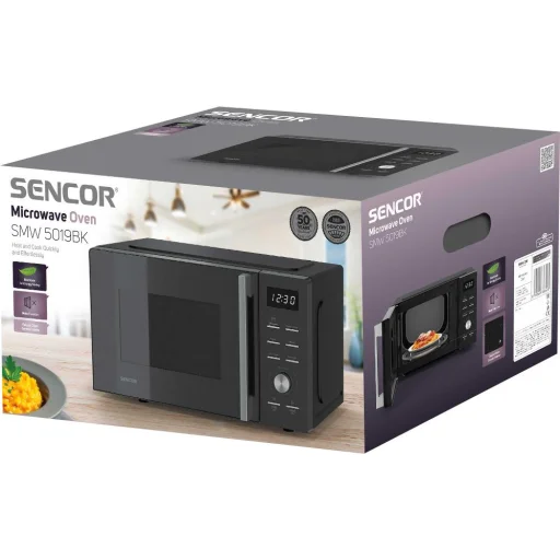 SENCOR SMW 5019BK mikrovlnná rúra, 20 l, 700 W, čierna - 19