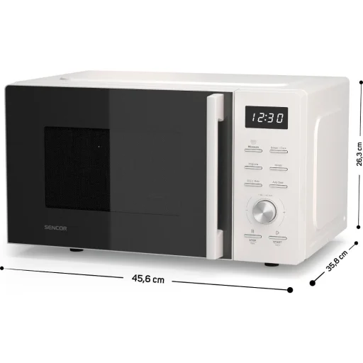 SENCOR SMW 5119WH mikrohullámú sütő, 20 l, 700 W, fehér - 7