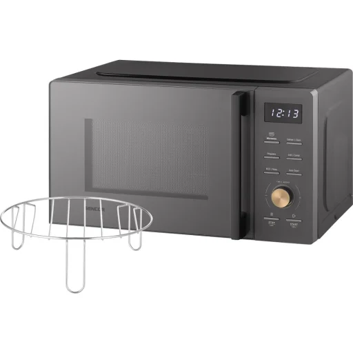 SENCOR SMW 5520BK grillfunkciós mikrohullámú sütő, 20 l, 700 W, fekete - 1