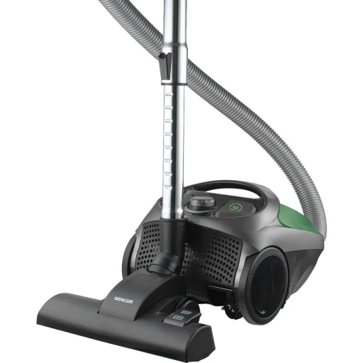 Sencor SVC 1016GR 3AAA porzsák nélküli porszívó Cat & Dog turbókefével, 800 W, 1,5 l - 5