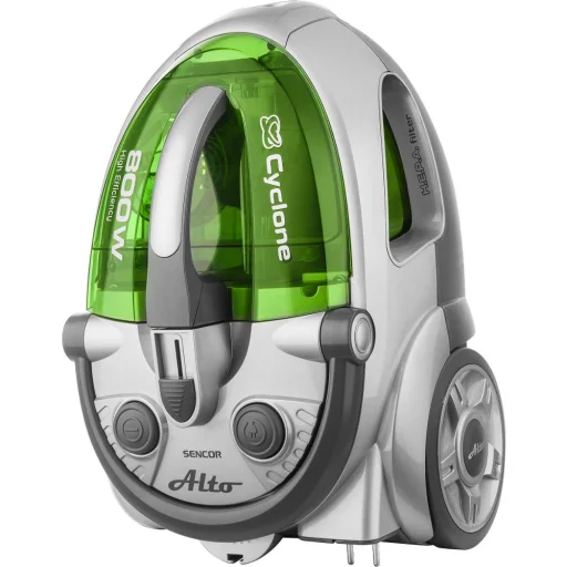 SENCOR SVC 730GR-EUE2 porzsák nélküli porszívó 800 W, 1,5 l, zöld - 2