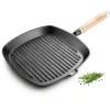 LAMART LT1063 IRON öntöttvas grillserpenyő 24 cm fekete thumbnail