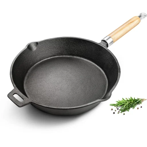 LAMART LT1070 IRON liatinová panvica 25 cm, čierna - 2