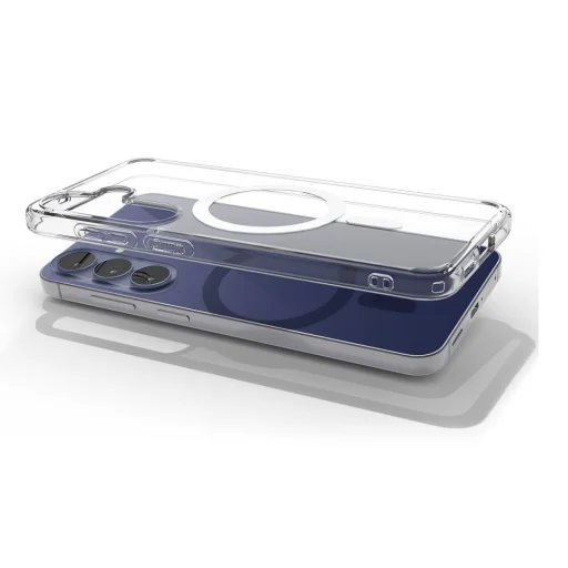 Samsung Galaxy S26 FE priehľadné/biele puzdro Spigen Ultra Hybrid Mag MagSafe - 6