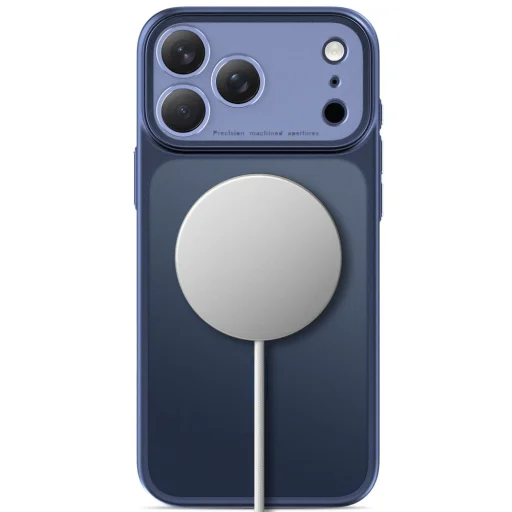 Apple iPhone 17 Pro / 18 Pro matné tmavomodré puzdro Tech-Protect MagPrime MagSafe CC - 4