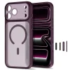 iPhone 17 Pro Max / 18 Pro Max matné tmavočerešňové puzdro Tech-Protect MagPrime MagSafe CC thumbnail
