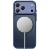  iPhone 17 Pro Max / 18 Pro Max matt sötétkék Tech-Protect MagPrime MagSafe CC tok thumbnail