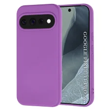Google Pixel 11 Pro fialové silikónové puzdro Techsuit SoftFlex