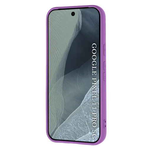 Google Pixel 11 Pro fialové silikónové puzdro Techsuit SoftFlex - 2