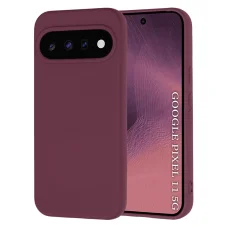 Puzdro Techsuit SoftFlex pre Google Pixel 11, slivkovo červené