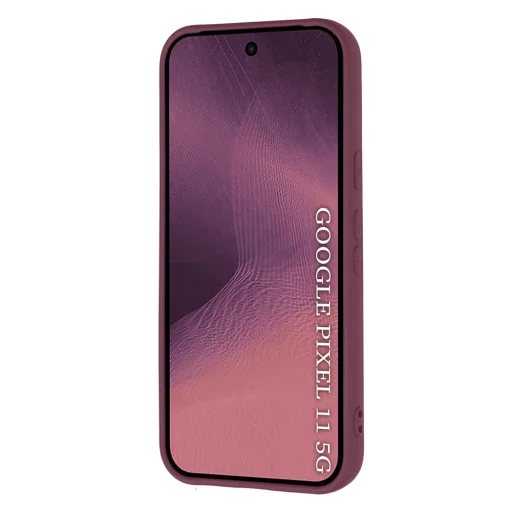 Puzdro Techsuit SoftFlex pre Google Pixel 11, slivkovo červené - 2