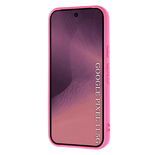 Jasnoružový silikónový kryt Techsuit SoftFlex pre Google Pixel 11 - 2
