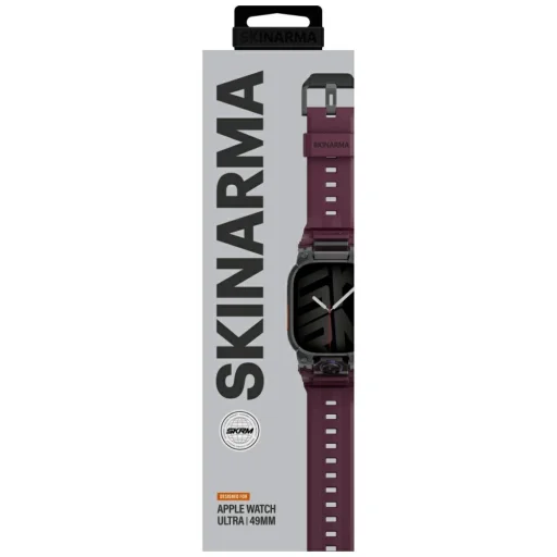 Remienok Skinarma Talon pre Apple Watch Ultra 49mm bordový - 4