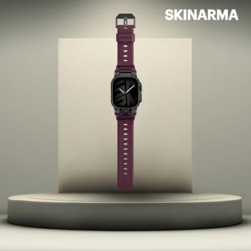 Remienok Skinarma Talon pre Apple Watch Ultra 49mm bordový - 7