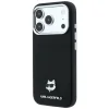 iPhone 18 Pro Max / 17 Pro Max čierny kryt Karl Lagerfeld Grained Choupette Head Metal MagSafe thumbnail