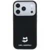  iPhone 18 Pro Max / 17 Pro Max fekete Karl Lagerfeld Grained Choupette Head Metal MagSafe tok thumbnail