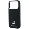 iPhone 18 Pro Max / 17 Pro Max čierny kryt Karl Lagerfeld Grained Choupette Head Metal MagSafe thumbnail