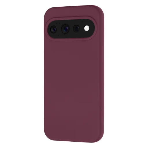 Silikónové puzdro Techsuit SoftFlex pre Google Pixel 11 Pro, slivkovo červené - 3