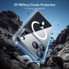Apple iPhone 18 Pro / iPhone 17 Pro priehľadné čierne puzdro ESR Classic Hybrid HaloLock s ochranou displeja thumbnail