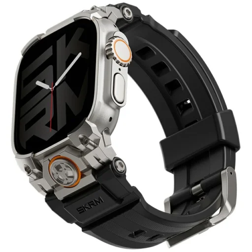 Remienok Skinarma Talon pre Apple Watch Ultra 49 mm čierny - 1