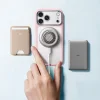 iPhone 18 Pro Max / iPhone 17 Pro Max Frosted Bubblegum Pink ESR Classic Hybrid HaloLock Kickstand puzdro thumbnail