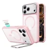 iPhone 18 Pro Max / iPhone 17 Pro Max Frosted Bubblegum Pink ESR Classic Hybrid HaloLock Kickstand puzdro thumbnail