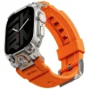 Apple Watch Ultra 49mm oranžový silikónový remienok Skinarma Talon thumbnail