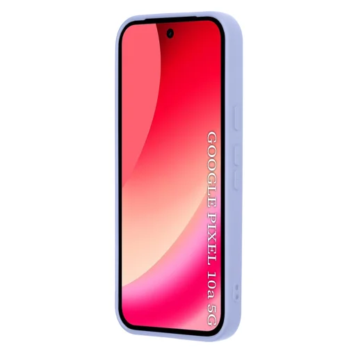  Google Pixel 10a világoslila Techsuit SoftFlex szilikon tok - 2