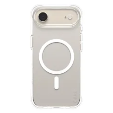  Apple iPhone 17 Air PanzerGlass® CARE Fashionable átlátszó tok, fehér MagSafe kivitelben