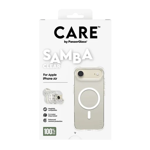  Apple iPhone 17 Air PanzerGlass® CARE Fashionable átlátszó tok, fehér MagSafe kivitelben - 4