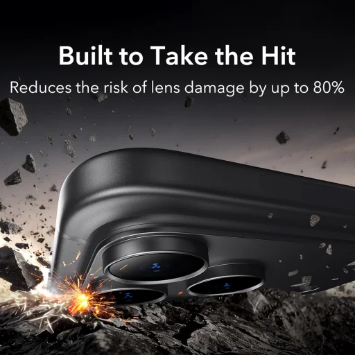 Apple iPhone 18 Pro Max fialové ESR Armorite Pro ochranné sklo na kameru - 6