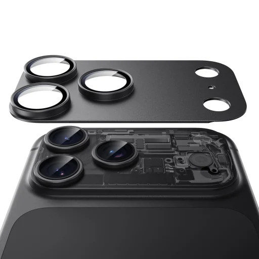 Apple iPhone 18 Pro Max fialové ESR Armorite Pro ochranné sklo na kameru - 1