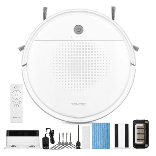 SENCOR SRV 1550WH robotický vysávač s funkciou mopovania, biely - 5