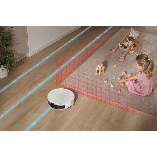 SENCOR SRV 7485WH robotický vysávač s funkciou mopovania, biely - 12