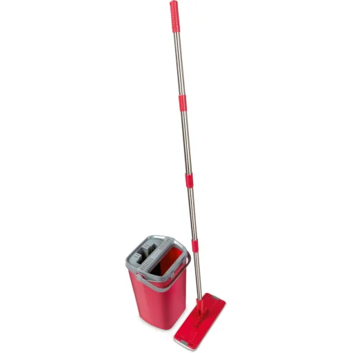 LAMART LT8067 CLEAN mopovacia súprava 11 l, s 2 ks mopov z mikrovlákna - 2