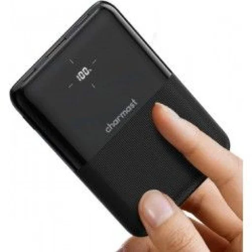 Charmast S12 (W1150) 20 W rýchlonabíjacia 10000 mAh tenká externá batéria čierna powerbanka - 2