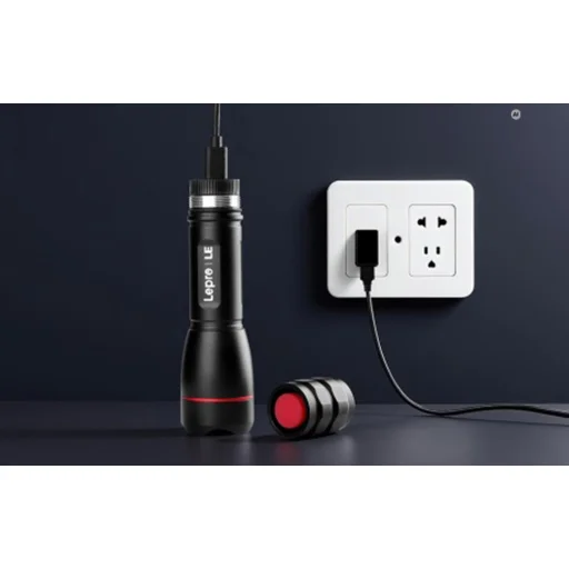 Lepro 120024 USB LED baterka, čierna, 1000 lm - 2